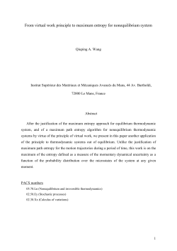 Generalized Maupertuis` principle