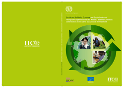 Social and Solidarity Economy and South