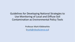 Guidelines for Developing National Strategies to Use