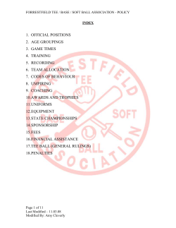 INDEX - Forrestfield Flyers