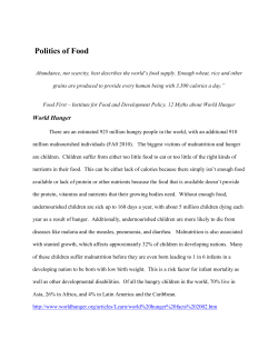 Book Chapter Food - Adams State Blogs