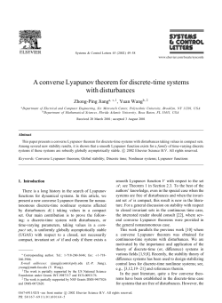 A converse Lyapunov theorem for discrete-time systems