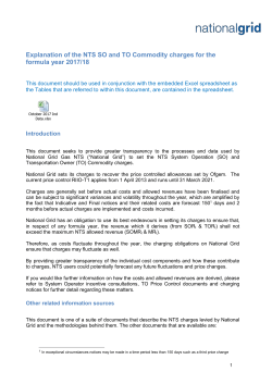 Part A: SO Commodity charge