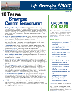 July - Life Strategies Ltd.