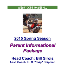 Parents and Players - Amazon Web Services