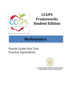 Fourth Grade Unit Two - Henry County Schools