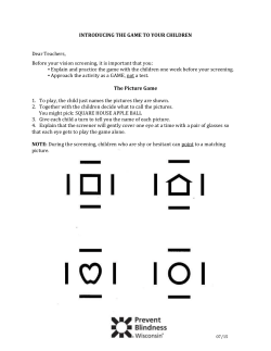 INTRODUCING THE GAME TO YOUR CHILDREN