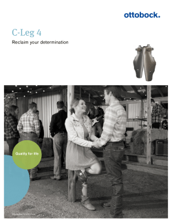 C-Leg 4 - Ottobock