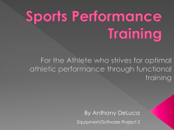 Sports Performance Training