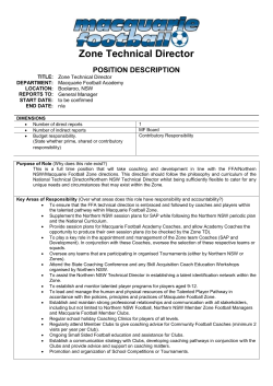 Zone Technical Director