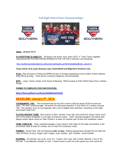 Fall High School State Championships