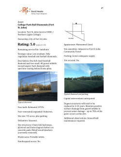 Asset: College Park Ball Diamonds (Fort St. John)