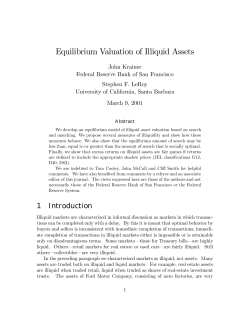 Equilibrium Valuation of Illiquid Assets