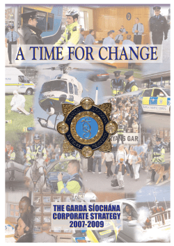 Corporate Strategy 2007 to 2009