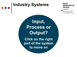 Industry System Game Presentation