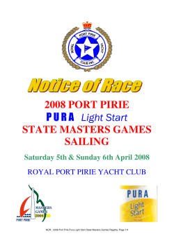 2008 PORT PIRIE PURA Light Start STATE