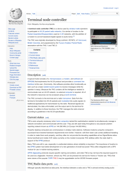 Terminal node controller - Wikipedia, the free
