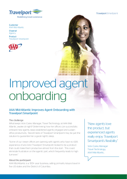 Improved agent onboarding