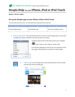 Hoopla Help for iOS