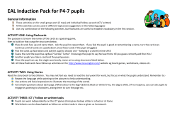 P4_7 Induction Pack