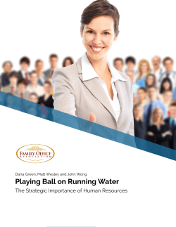 Playing Ball on Running Water