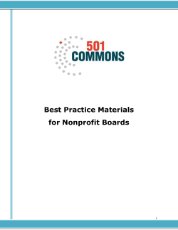 Best Practices for Boards