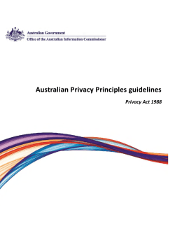 APP guidelines — complete set as at 1 April 2015