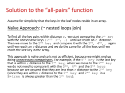 Expected (in terms of efficiency) solution to the &ldquo;all