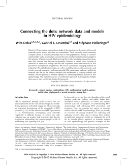 Connecting the dots: network data and models in