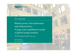 A global energy system and resource market equilibrium model