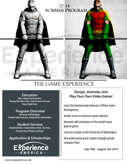the game experience - Dulwich College Shanghai