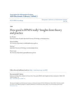 How good is BPMN really? Insights from theory and practice