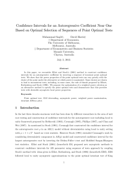 Confidence Intervals for an Autoregressive Coefficient Near One