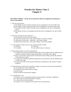 Practice for Master Class 2 Chapter 4