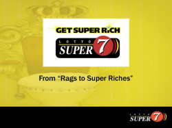 Lotto Super 7 Get Super Rich