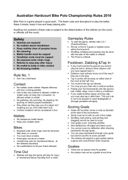 Australian Hardcourt Bike Polo Championship