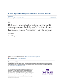 Differences among high, medium, and low profit