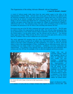 The Organisation of the toiling Adivasis (Shramik Adivasi Sangathan
