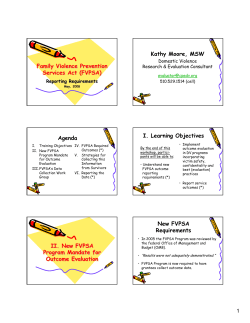 FVPSA - Project Safe | Shawnee