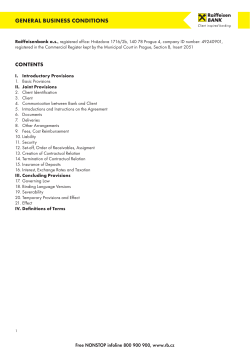 general business conditions