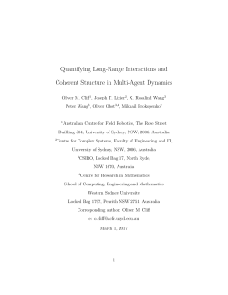 Quantifying Long-Range Interactions and Coherent