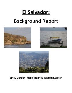 El Salvador`s Current State of Development