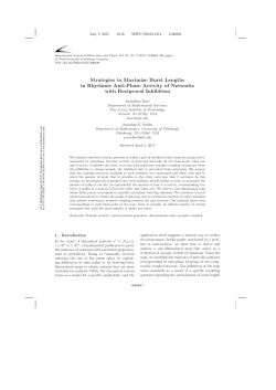 Strategies to Maximize Burst Lengths in Rhythmic Anti