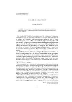 The standard ZFC axioms for set theory provide an operative