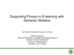 Presentation - Christopher A. Brooks