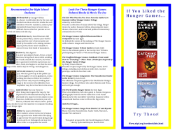 If You Liked the Hunger Games