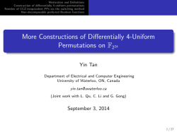 More Constructions of Differentially 4