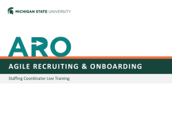 Offer Card - MSU Human Resources