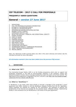General &ndash; version 27 June 2017 - European Commission