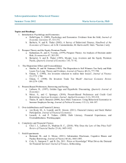 Behavioral Finance_SWPS